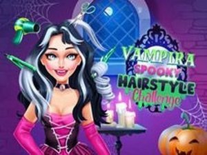 Friendly Vampire Makeover and Hairstyle Game