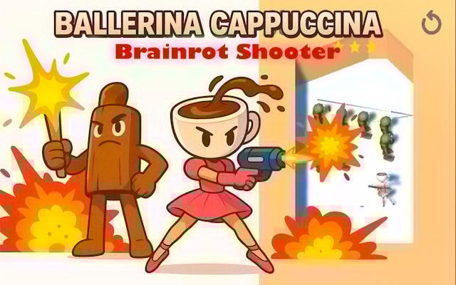 Ballerina Cappuccina Precision Ricochet Game