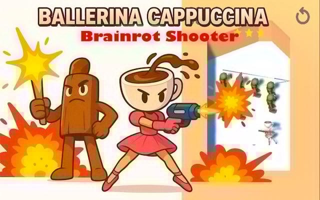 Ballerina Cappuccina Precision Ricochet Game