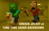 Chicken Jockey: Tung Tung Sahur Backrooms Maze Adventure Online Maze Game