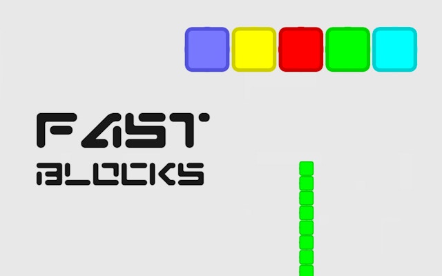Fast Blocks Arcade: Color Match Puzzle