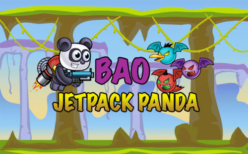JetPack Panda Bao - Sky Runner Adventure