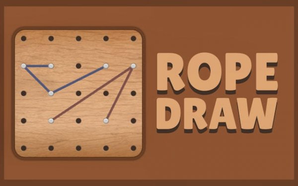 Rope Draw Puzzle Game
