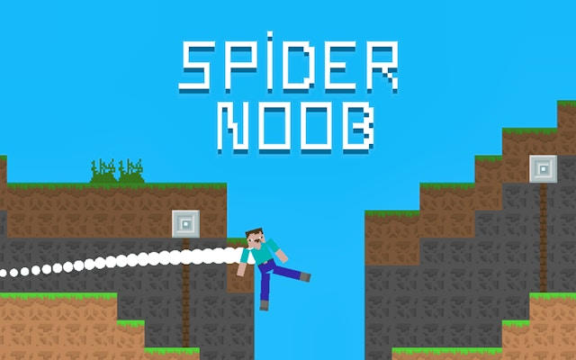 SpiderNoob Web Swing Adventure