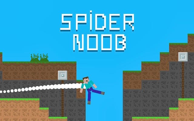 SpiderNoob Web Swing Adventure