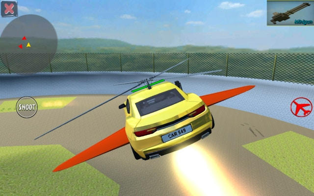 Supra Crash Shooting Fly Cars: Online Car Battle Game