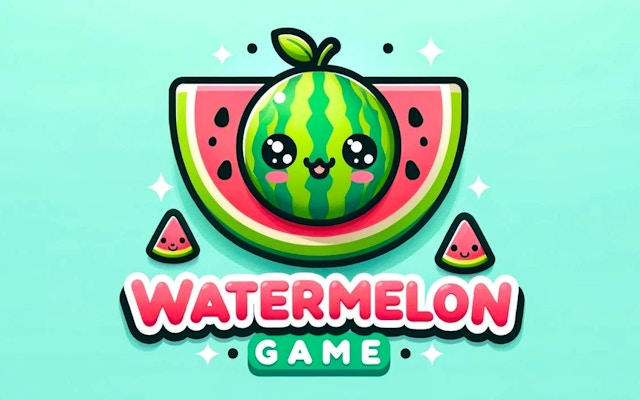 Watermelon Suika Game: Fun Tropical Fruit Merge Puzzle
