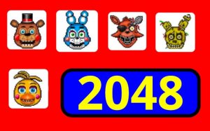 2048 FNAF: Merge Friendly Animatronic Puzzle Game - Puzzle Game