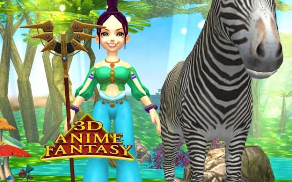 3D Anime Fantasy Dress Up Game Online