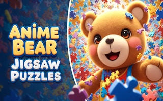 Anime Bear Jigsaw Puzzle Game