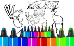 Anime Boys Coloring Book: Free Art Game
