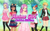 Anime Fashion Makeup Game