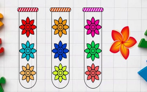 Blossom Sort: Flower Puzzle & Logic Game Online