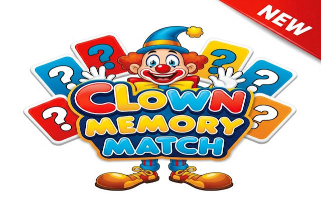Clown Memory Match: Card Pairing Challenge