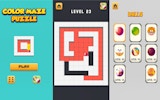 Color Maze Puzzle - Swipe Ball Challenge Online Puzzle Game
