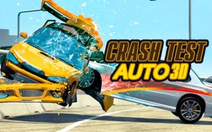 Crash Test Auto 3D - Car Demolition Online Arcade Game