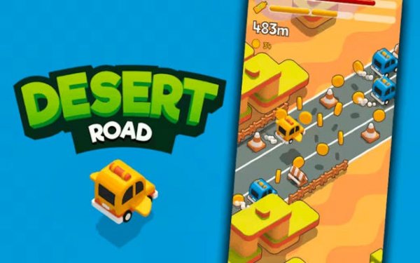 Desert Road - Endless Driving Game