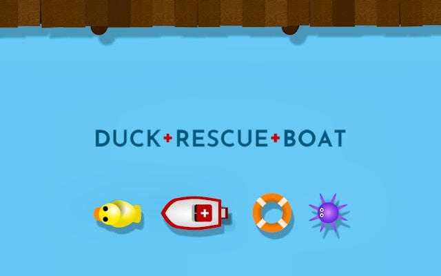 Duck Rescue Boat - Ocean Survival Game