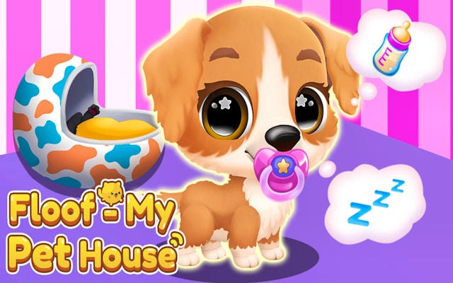 Floof My Pet House - Pet Care Game