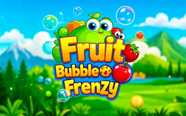 Fruit Bubble Frenzy - Bubble Shooter Puzzle Game