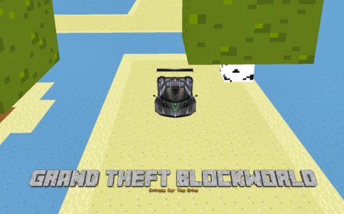 Grand Theft Blockworld - Fast Car Racing Game