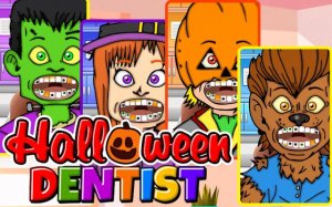 Halloween Dentist: Monster Teeth Cleaning Puzzle Game