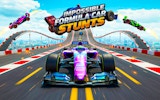 Impossible Formula Car Stunts Online Arcade Game
