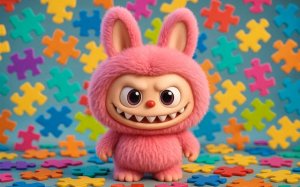 Labubu Girls Jigsaw Puzzle Game for Kids