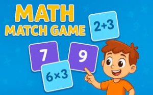 Math Memory Match Puzzle