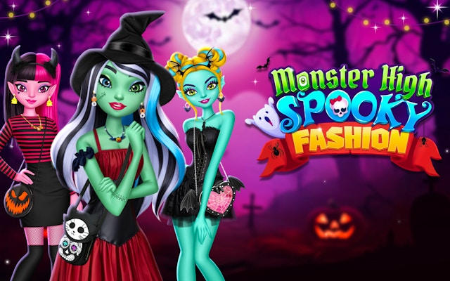 Monster High Spooky Fashion Game
