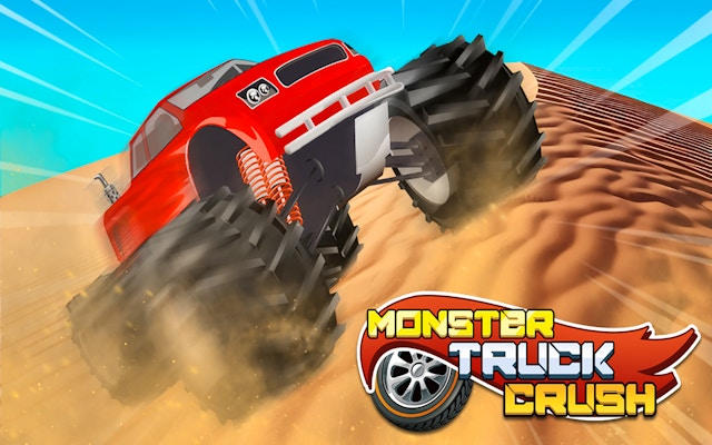 Monster Truck Crush: Balanced Racing