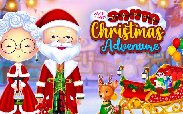 Mr. and Mrs. Santa Christmas Adventure Game