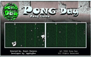 Pong Day - Classic Arcade Table Tennis Game