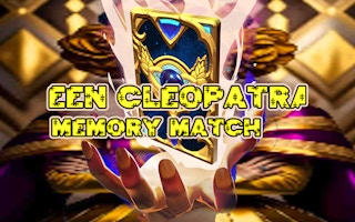 Queen Cleopatra Memory Match Puzzle Game