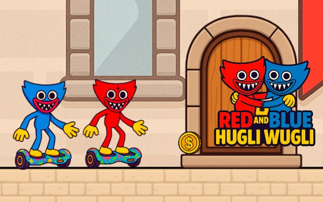 Red and Blue Hugli Wugli Escape Game