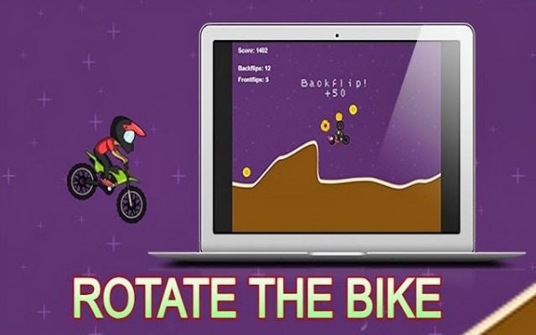Rotate the Bike: Flip & Stunt Game