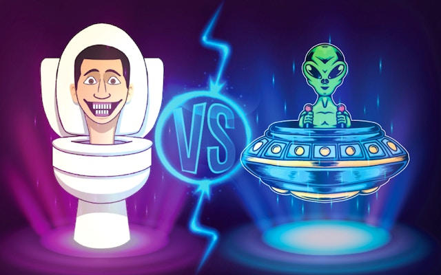 Skibidi Vs Alien: Endless Runner Survival