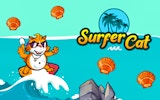 Surfer Cat Online Game - Wave Riding Adventure Arcade Game