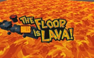 Lava Floor Ball Balance Puzzle