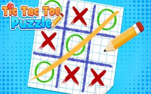 Tic Tac Toe Puzzle: Strategy Board Game