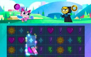 Unikitty Rainbow Rage Match 3