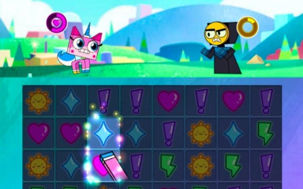 Unikitty: Rainbow Rage - Match 3 Puzzle Adventure Online Game