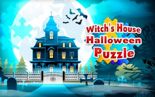 Witch's House Halloween Puzzles Game